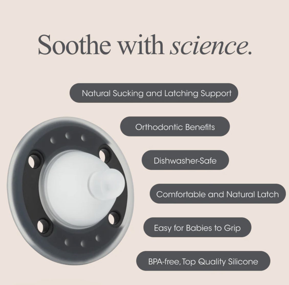 Ninni Pacifier Frost Bliss Bubs Boutique